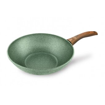  Сковорода-вок Нева Металл Посуда EW3128Wi Eco Way н/р 