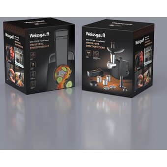  Мясорубка Weissgauff WMG 375 PB Force Power 