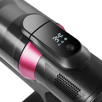  Пылесос Kitfort КТ-5371 черный/розовый 