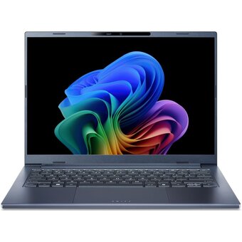  Ноутбук Acer Swift Go 14 AI SFG14-75-746M (NX.JNBCD.009) Intel Core Ultra 7 258V/32Gb/SSD1Tb/14"/OLED/WUXGA/1920x1200/60Hz/NoOS/Blue/1.25kg 