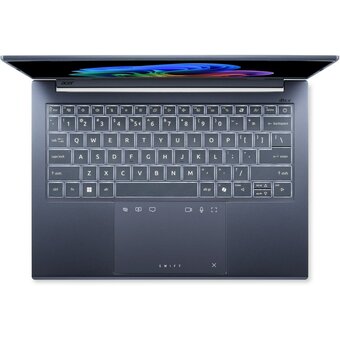  Ноутбук Acer Swift Go 14 AI SFG14-75-746M (NX.JNBCD.009) Intel Core Ultra 7 258V/32Gb/SSD1Tb/14"/OLED/WUXGA/1920x1200/60Hz/NoOS/Blue/1.25kg 