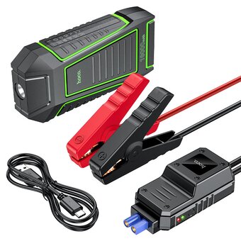  Power bank Hoco QS1 Spring Car Emergrncy Start-up 10000mAh Black 
