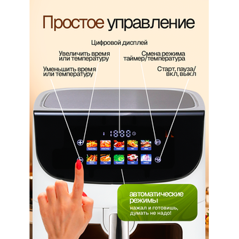  Аэрогриль ELTRONIC 777-01 белый 