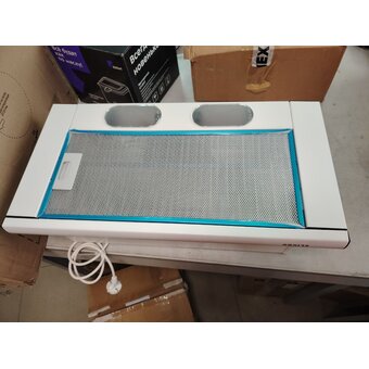  УЦ Вытяжка Elikor Интегра 60П-400-В2Л белый/бел (плохая упаковка, замятие и скол на правой части панели) 