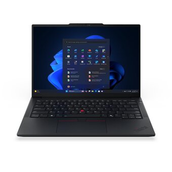  Ноутбук Lenovo ThinkPad E14 Gen 7 (21T9002HUS-Win11Pro) Core 5 210H 16Gb SSD 512Gb Intel Graphics 14 WUXGA IPS Cam 48Вт*ч (ENG) KBD RUENG Черный 