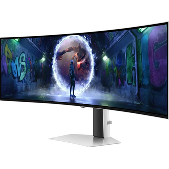  Монитор Samsung Odyssey OLED G9 S49DG934SUXEN (LS49DG934SUXEN) серебристый 
