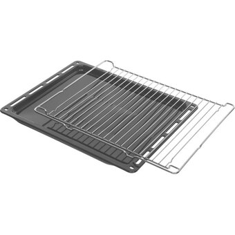  Духовой шкаф Hyundai HEO 6773 IX черный/нерж 