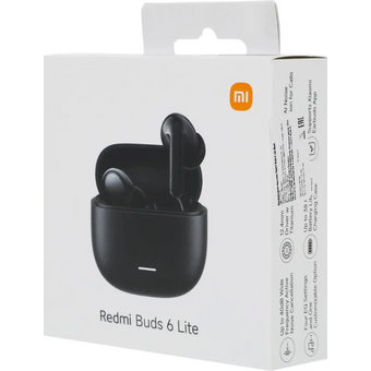  Наушники Xiaomi Redmi Buds 6 Lite Black GL 