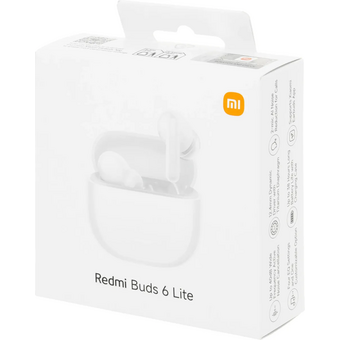  Наушники Xiaomi Redmi Buds 6 Lite White GL 