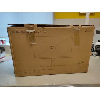  УЦ Монитор Xiaomi Redmi Display G Pro 180Hz, 2560×1440, IPS (P27QBA-RGP) (плохая упаковка, пятна на матрице) 