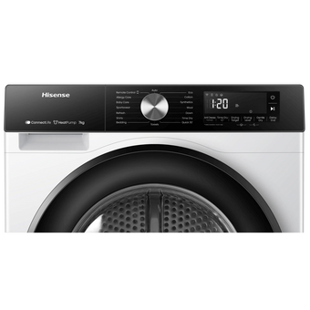  Сушильная машина Hisense DH3S702UWDE белый 