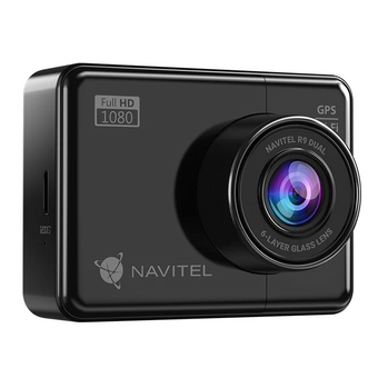  Видеорегистратор Navitel R9 Dual черный 12Mpix 1080x1920 1080p 170гр. GPS 