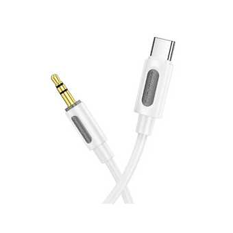  Кабель BOROFONE BL20 True sound silicone digital audio conversion cable Type-c White 