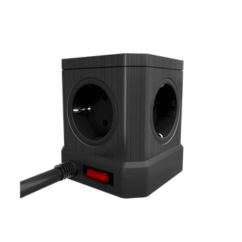  Сетевой фильтр AGNI TP-VE4U5E-2m-black 