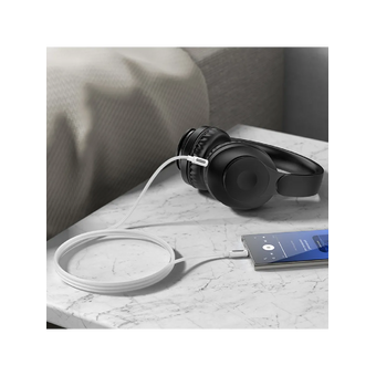  Кабель BOROFONE BL20 True sound silicone digital audio conversion cable Type-c White 