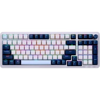  Клавиатура беспроводная REDRAGON Eisa Pro 72299 RGB бел/син 
