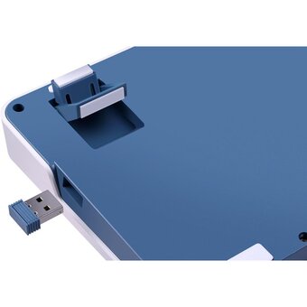  Клавиатура беспроводная REDRAGON Eisa Pro 72299 RGB бел/син 