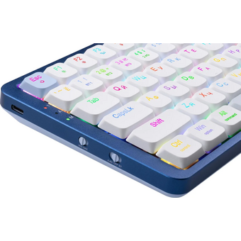  Клавиатура беспроводная REDRAGON Eva Pro RU (72369) бел-син 