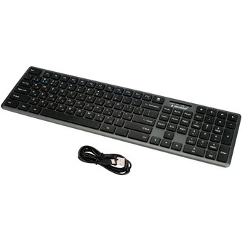  Клавиатура беспроводная Gembird KBW-8460 черная 