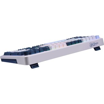  Клавиатура беспроводная REDRAGON Eisa Pro 72299 RGB бел/син 