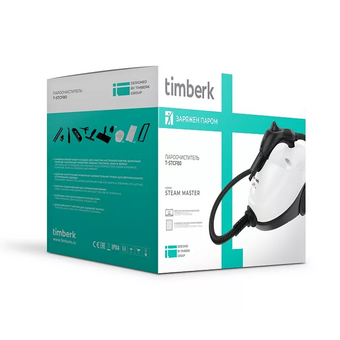  Пароочиститель Timberk T-STCF80 белый/черный 