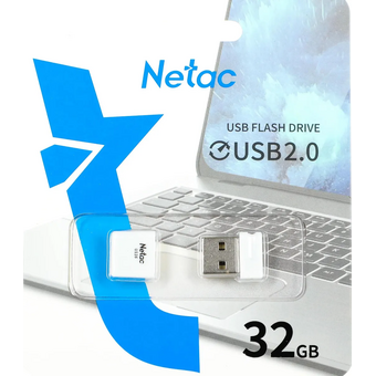  USB-флешка Netac U116 (NT03U116N-032G) 32GB белый 