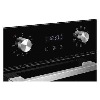  Духовой шкаф Monsher MOE 4592 черный/нерж 