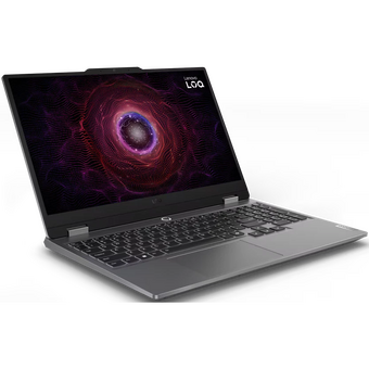  Ноутбук Lenovo LOQ 15ARP9 (83JC00LBRK) Ryzen 5 7235HS 16Gb SSD 512Gb NVIDIA RTX 4050 6Gb 15,6 FHD IPS Cam 60Вт*ч No OS Серый 