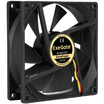  Вентилятор Exegate EX09225B3P-24 EX297087RUS 92x92x25 mm, 2750rpm, 51.3CFM, 35dBa, 3-pin 