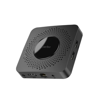  Смарт-ТВ приставки Perfeo Smart TV Box PF_A4559 Vision 2/8" Allwinner H618 Android 12, 2Gb/8Gb Пульт Bluetooth 
