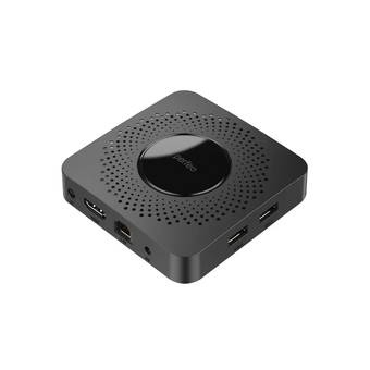  Смарт-ТВ приставки Perfeo Smart TV Box PF_A4559 Vision 2/8" Allwinner H618 Android 12, 2Gb/8Gb Пульт Bluetooth 