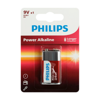  Батарейка Philips Крона 6LR61/9V-1BL Power (Б0062717) 