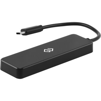  Разветвитель USB-C Digma DHUB-4USB-C-2.0 4порт черный 