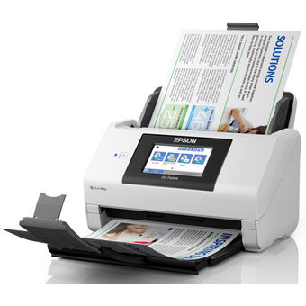 Сканер протяжный Epson WorkForce DS-790WN (B11B265401) A4 белый 