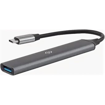  Разветвитель USB-C Digma DHUB-5USB-AC-3.0 5порт черный 