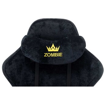  Кресло игровое Zombie 51 черный Light-20 крестов. пластик 