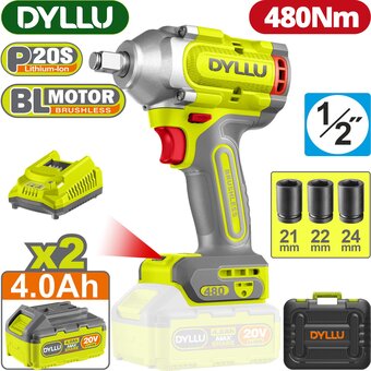  Гайковерт Dyllu DTCD1B483 