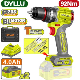  Дрель-шуруповерт Dyllu DTCDP9281 