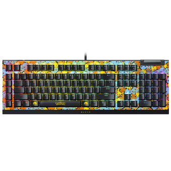  Клавиатура Razer BlackWidow V4 X Green Switch Pokemon RZ03-04704200-R3M1 Kanto Starters Ed. US Layout 