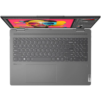  Ноутбук Lenovo Yoga 7 2-in-1 16IML9 (83DL0002US-Win11) Ultra 7 155U 16Gb SSD 1Tb Intel Graphics 16 WUXGA IPS TS Cam (ENG) KBD RUENG Темно-серый 