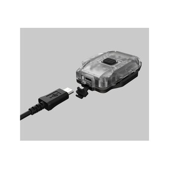  Фонарь Armytek Crystal WRB (F07201G) серый 