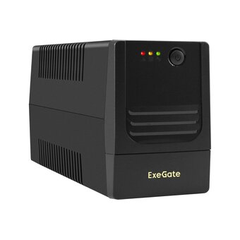  ИБП ExeGate Power NB-1000.LED.AVR.4C13 (EX299490RUS) 1000VA/650W, LED, AVR, 4*C13, батарея 12V 9Ah, Black 