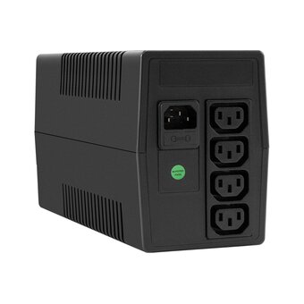  ИБП ExeGate Power NB-1000.LED.AVR.4C13 (EX299490RUS) 1000VA/650W, LED, AVR, 4*C13, батарея 12V 9Ah, Black 