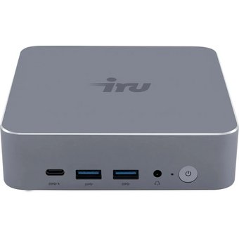  Неттоп iRU Tactio 515 (2108510) Intel Core i3 1220P, DDR5 8ГБ, 256ГБ(SSD), Intel UHD Graphics, Windows 11 Pro, черный 
