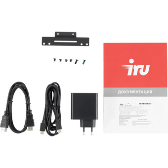 Неттоп iRU Tactio 515 (2108510) Intel Core i3 1220P, DDR5 8ГБ, 256ГБ(SSD), Intel UHD Graphics, Windows 11 Pro, черный 