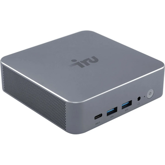  Неттоп iRU Tactio 515 (2108510) Intel Core i3 1220P, DDR5 8ГБ, 256ГБ(SSD), Intel UHD Graphics, Windows 11 Pro, черный 