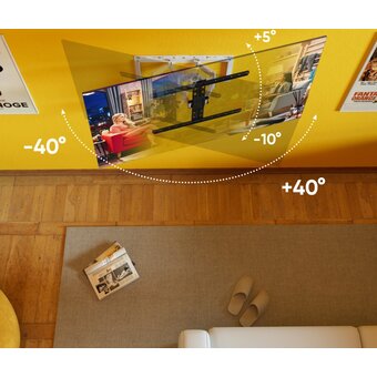  Кронштейн ONKRON SM6-BW чёрно-белый 