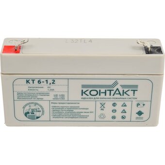  Батарея для ИБП Контакт КТ 6-1,2 6В 1.2Ач 