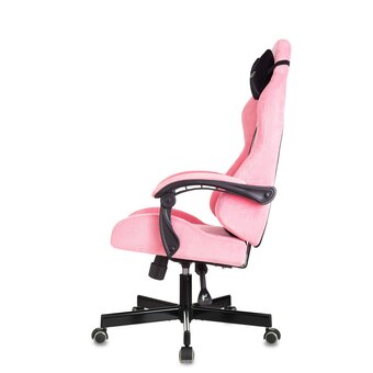  Кресло игровое Knight Terminator розовый Velvet 36 крестов. металл 