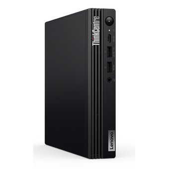  Неттоп Lenovo ThinkCentre Tiny M70q-5 slim (12TD004HUM) i5 14400T (1.5) 16Gb SSD512Gb UHDG Windows 11 Pro 64 WiFi BT 90W kb мышь клавиатура черный 